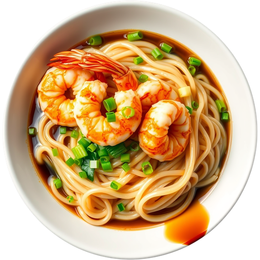 Shrimp Tempura Udon dish