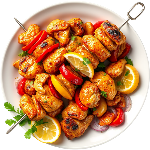 Chicken Kabob dish