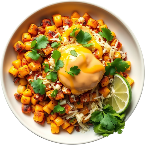 Vegan Street Corn Bowl dish
