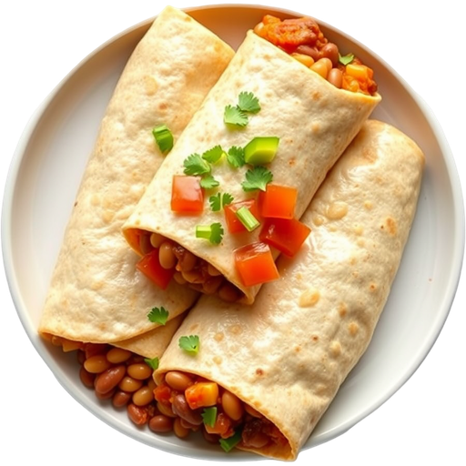 Bean and Cheese Burritos dish
