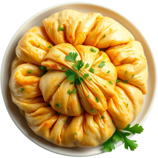Garlic Knott dish
