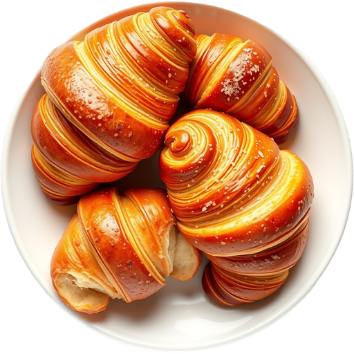 Bread and Croissants dish