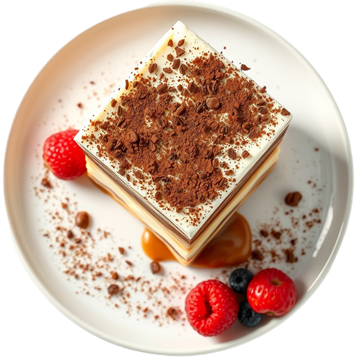 Tiramisu dish