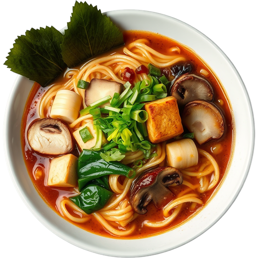 Vegetarian Ramen dish