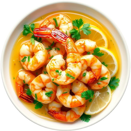 Garlic Butter Sauce Shrimp dish