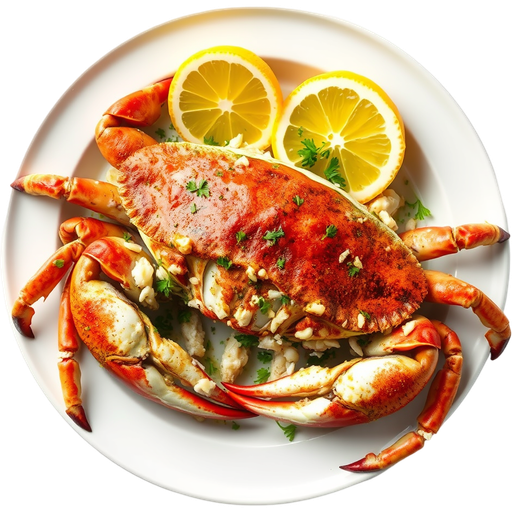 Dungeness Crab dish