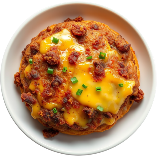 Beefy Cheese Patty dish