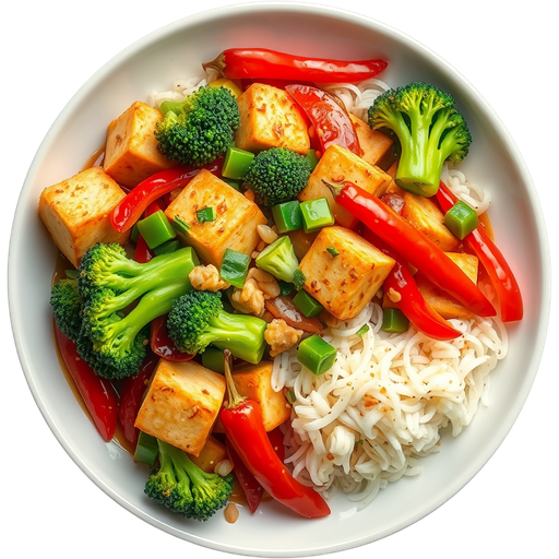 Vegan Chinese American Food dish