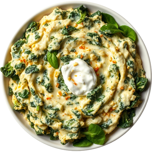 Chicago Style Spinach and Artichoke Dip dish