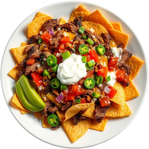Brisket Nachos dish