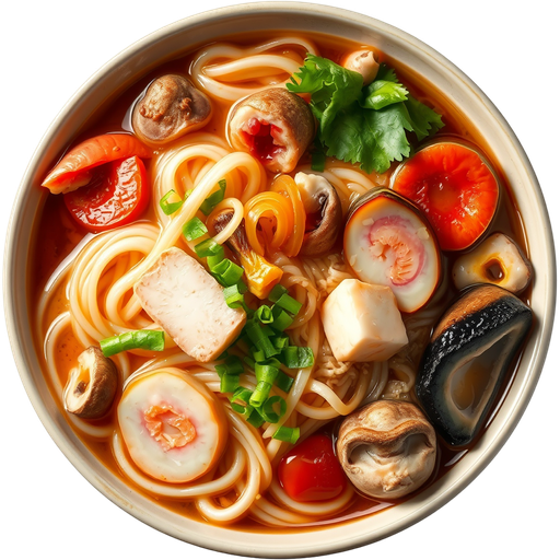 Hot Pot Udon dish