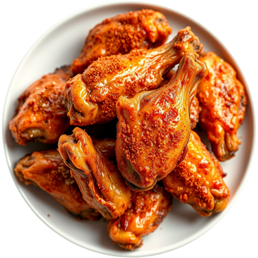Dry Rubbed Wings dish