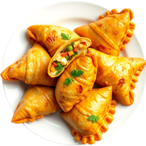 Vegetable Samosas dish