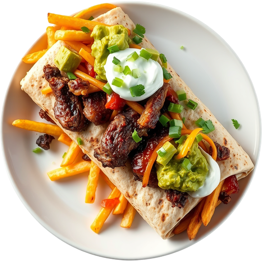 Beast Mode Burrito dish
