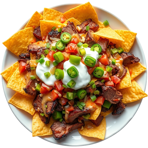 Steak Nachos dish