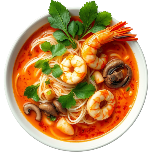 Tom Yum Noodle dish