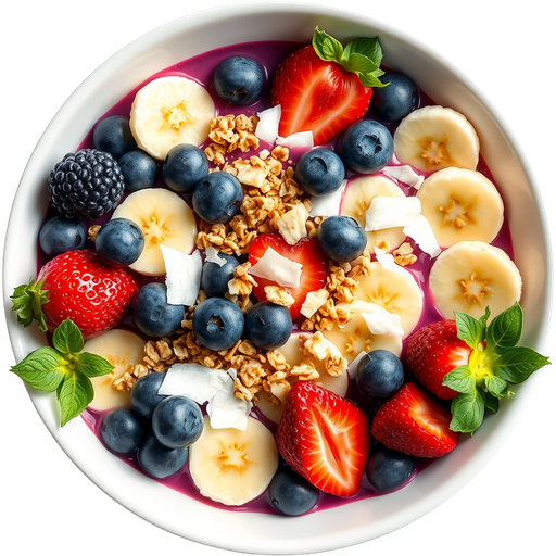 Berry Acai Bowl dish