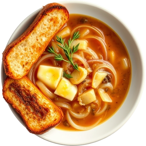 French Onion Soup dish