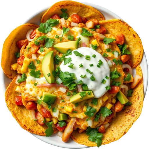 Chilaquiles dish