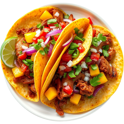 El Pastor Tacos dish