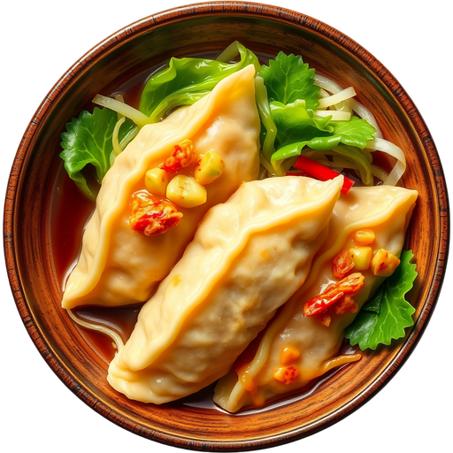 Pork Gyoza dish