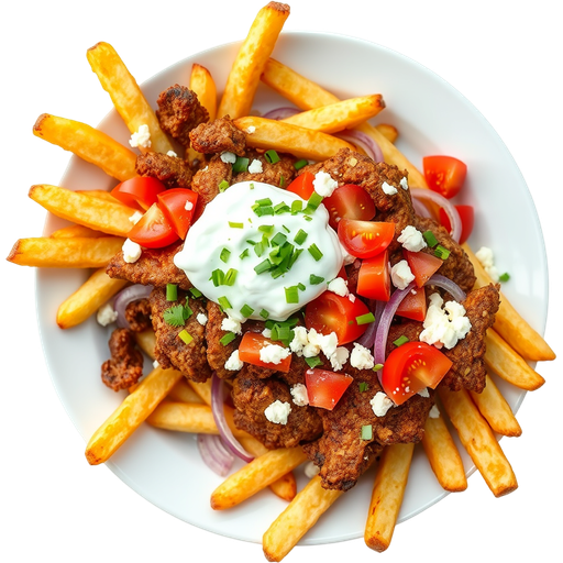 Gyro Fries dish