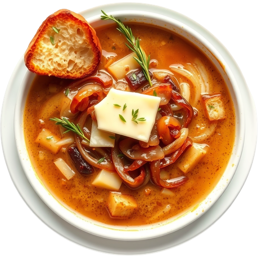 French Onion Soup dish
