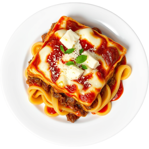 Meat Lasagna dish
