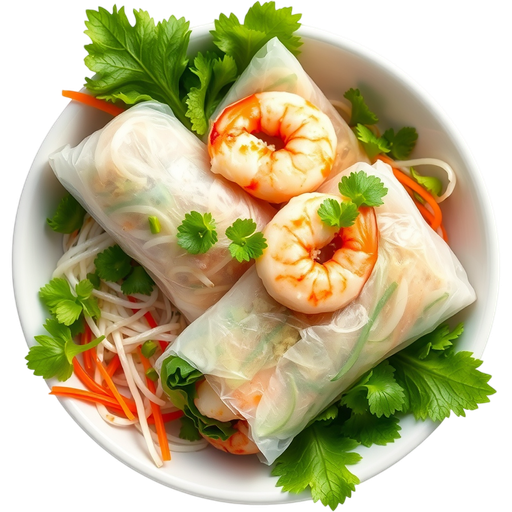 Vietnamese Spring Roll dish