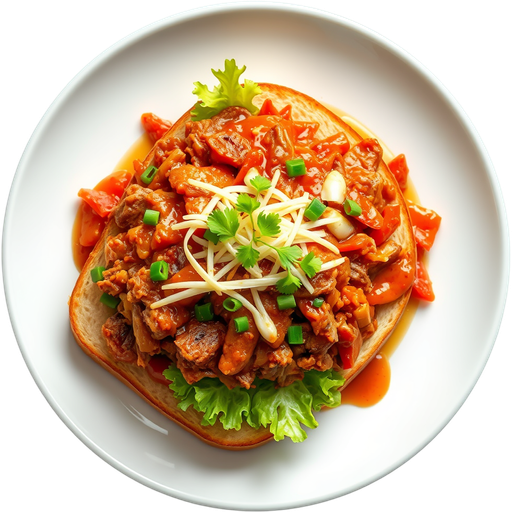 Kimchi Bulgogi Sandwich dish