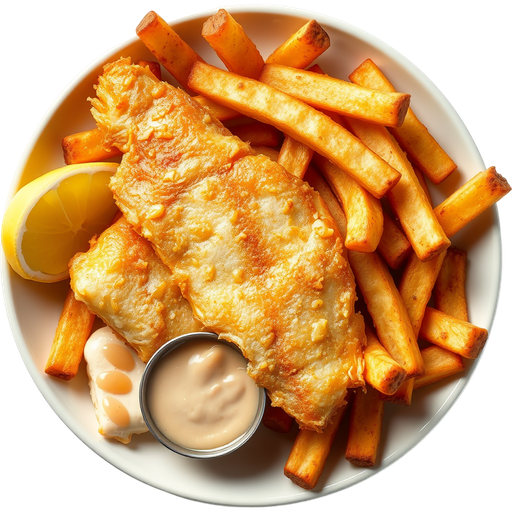 Fish and Chips dish