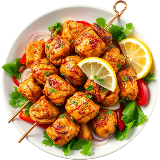Chicken Kabab Entree dish