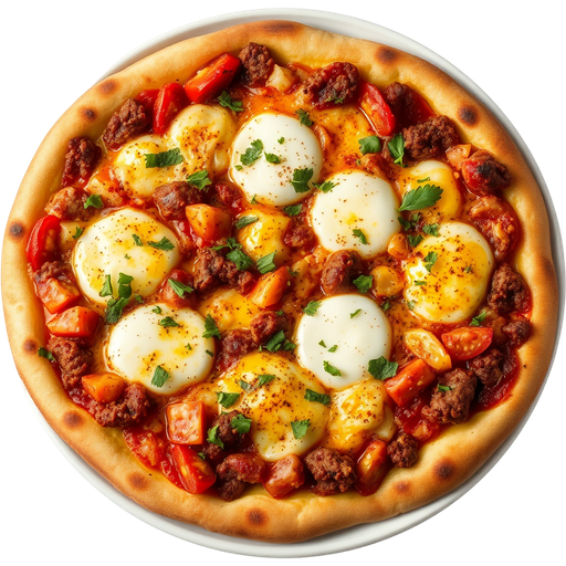 Persian Pizza dish