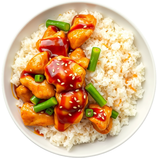 Teriyaki Chicken with Rice dish