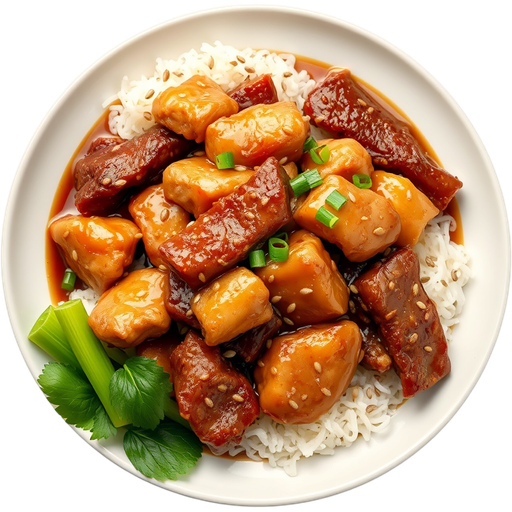 Beef and Chicken Tery dish