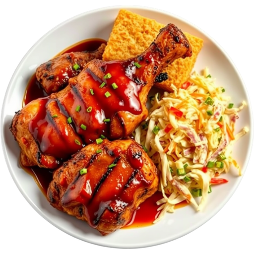 BBQ Grilled Chicken Plate dish