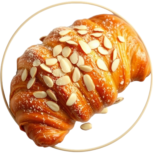 Almond Croissant dish