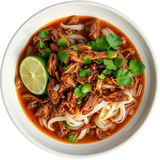 Consomé with Meat dish