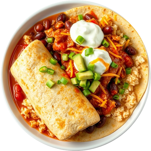 Burrito Mojado dish