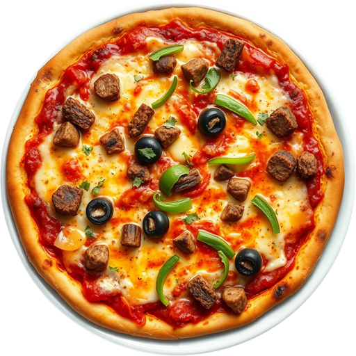 Persian Pizza dish