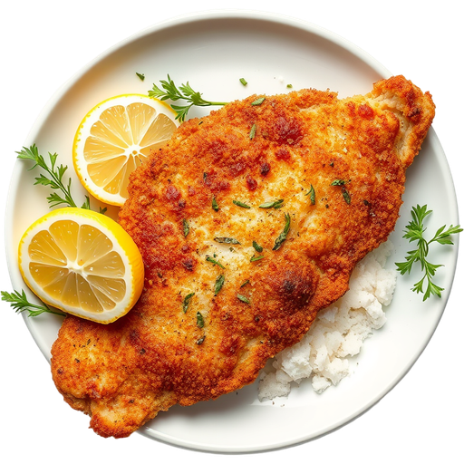 Veal Schnitzel dish