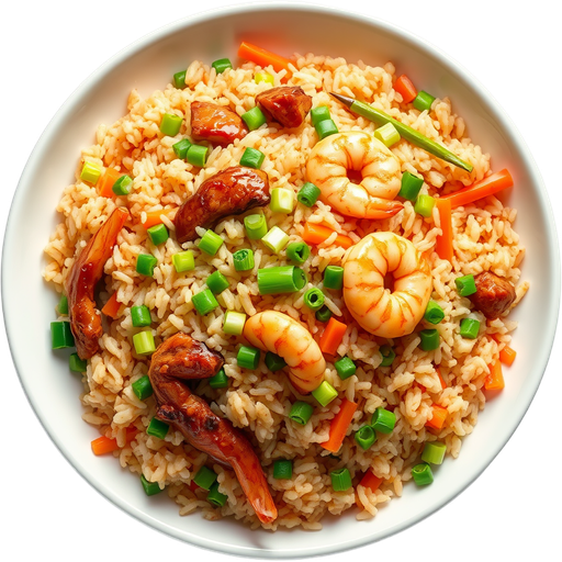 Yang Chow Fried Rice dish