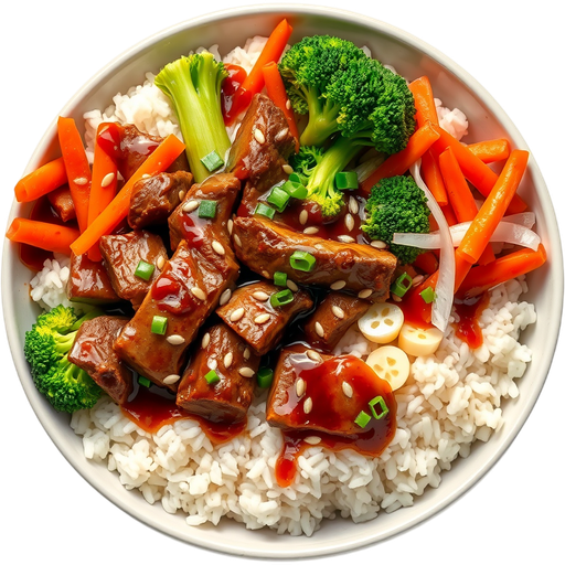 Beef Teriyaki Bowl dish