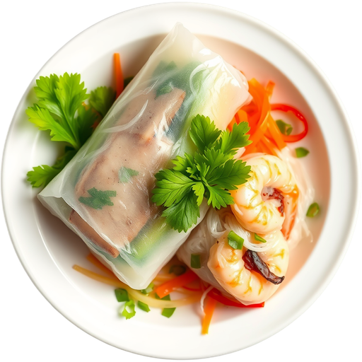 Fresh Spring Roll dish