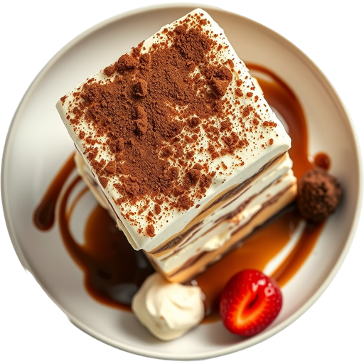 Tiramisu dish