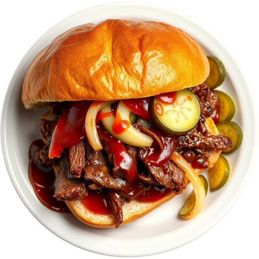 Brisket Sandwich dish
