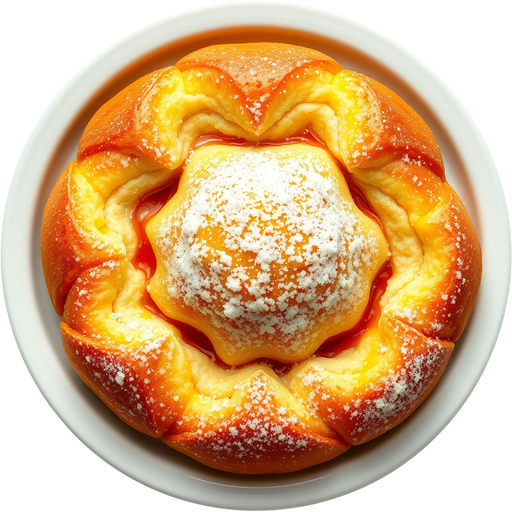 Classic Ensaymada dish
