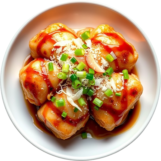 Takoyaki dish