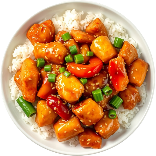 Sesame Chicken dish