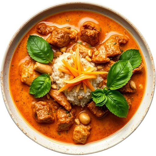 Holy Cow Panang Curry dish